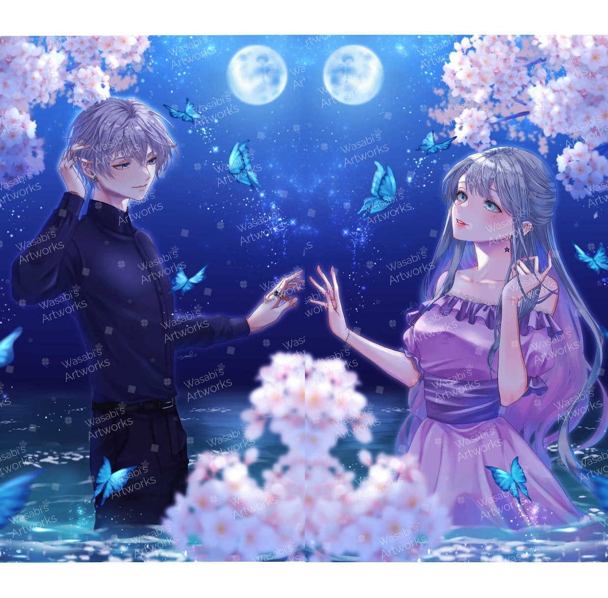 アイコン、TRPG立ち絵、サムネ等作成します 男女どちらでもお描きします。お気軽にお問い合わせ下さい イメージ8