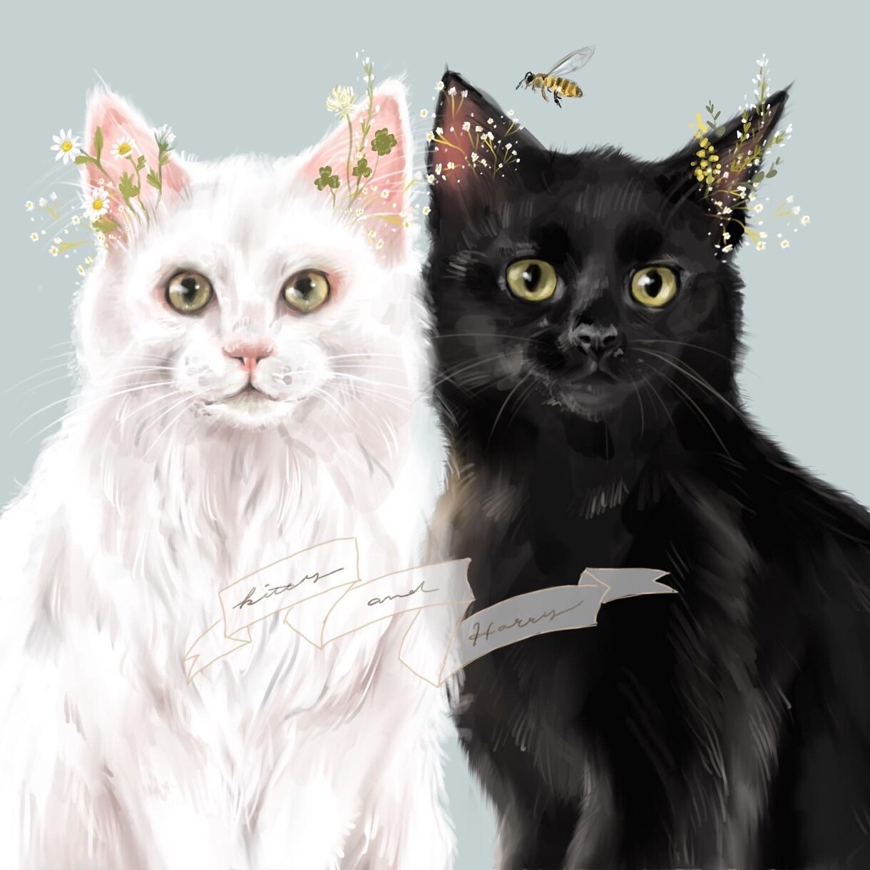 あたたかみのある似顔絵を描きます キラキラしたなんだかときめく、そんな似顔絵を目指しています。 イメージ9