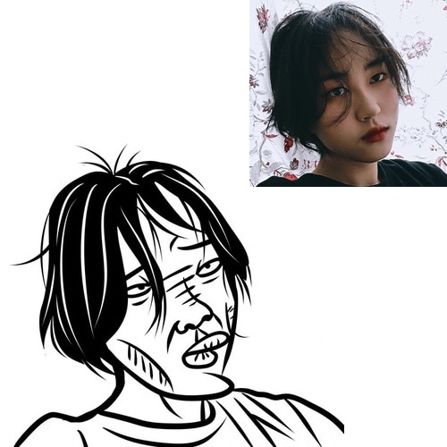 修正無し、おもしろ似顔絵描きますます お写真を元に似顔絵イラストをお描きします！ イメージ3