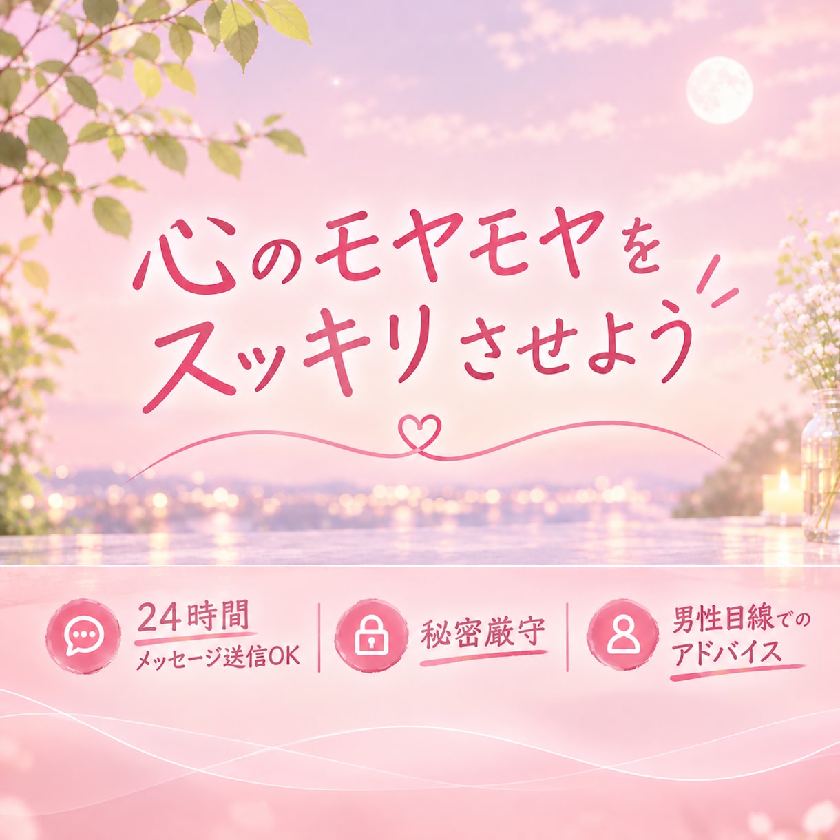 付き合いたての不安、男性目線で一緒にほどきます 彼の気持ちと二人の育て方を心理カウンセラーがお伝えします イメージ1