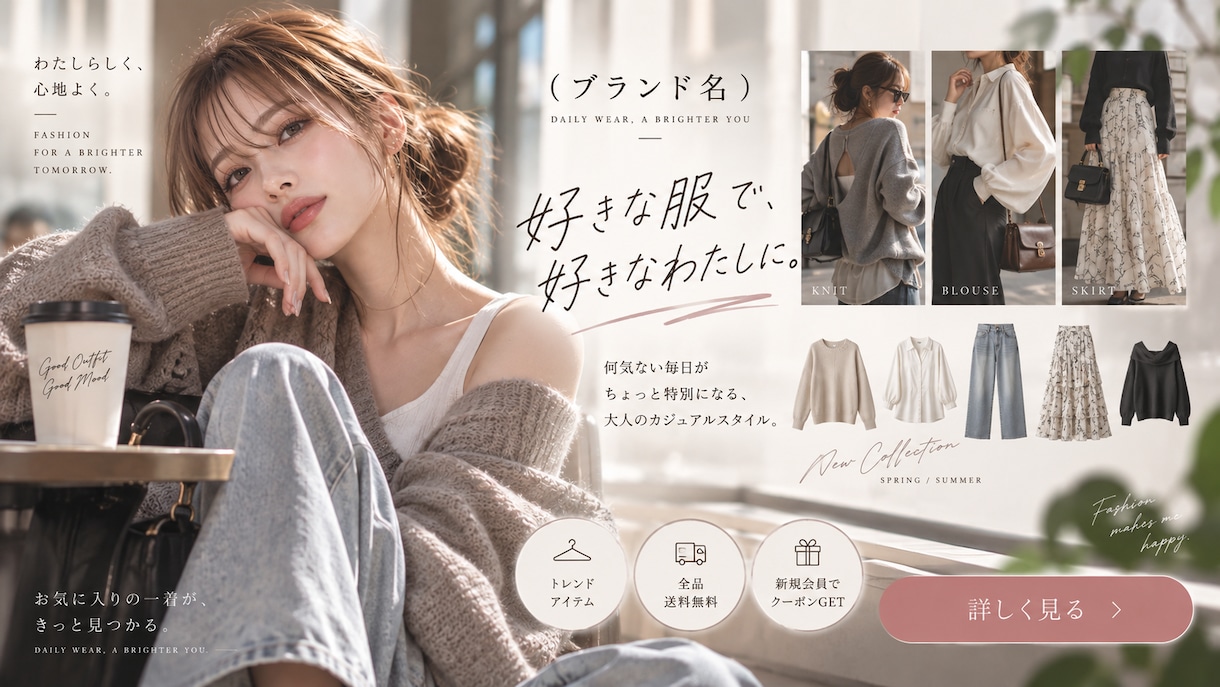 AIを用いた画像を作成します 20~30代女性向けデザインが得意です。 イメージ2
