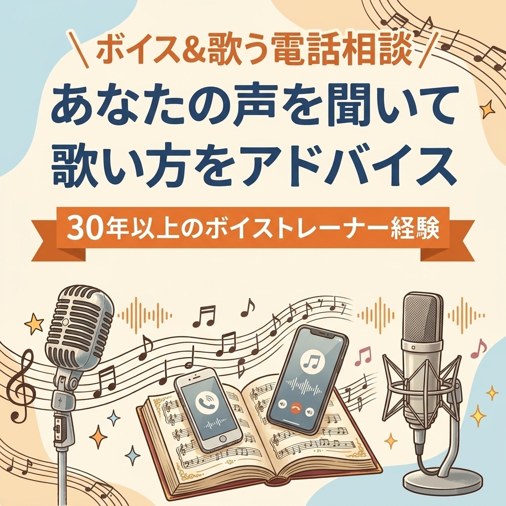 30年以上の経験で歌のお悩みにお答えします カラオケ・高音・発声など歌のお悩みにお答えします イメージ2