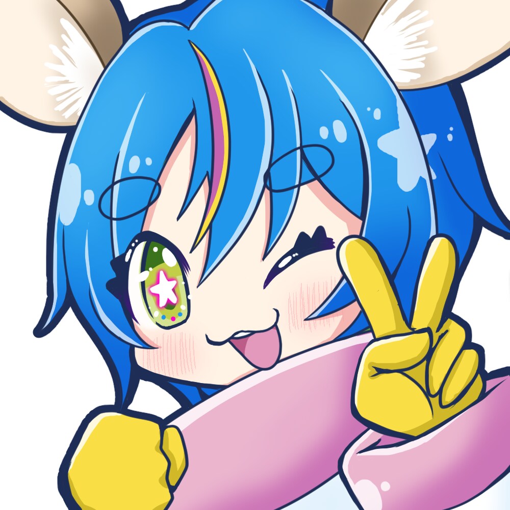 バストアップのかわいいデフォルメイラスト描きます アイコン配信スタンプ等に使えるイラスト イメージ5
