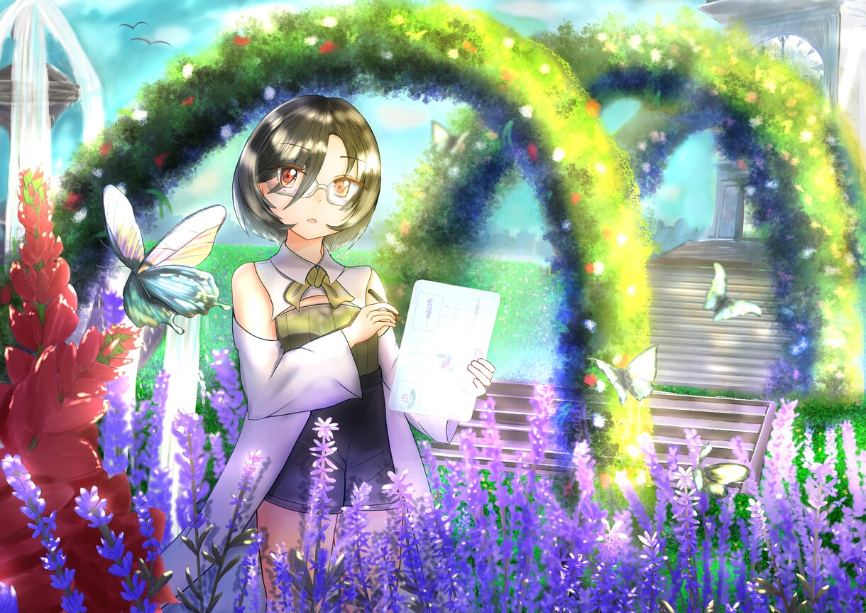 立ち絵、1枚絵、動画サムネイルイラスト等作成します キャラクターデザインのみもお受けします！ イメージ7