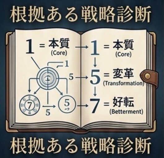 運命を紐解き人生を好転させる戦略診断をします なんとなくはもう卒業。数理の論理で迷いを確信に変える未来へ イメージ2