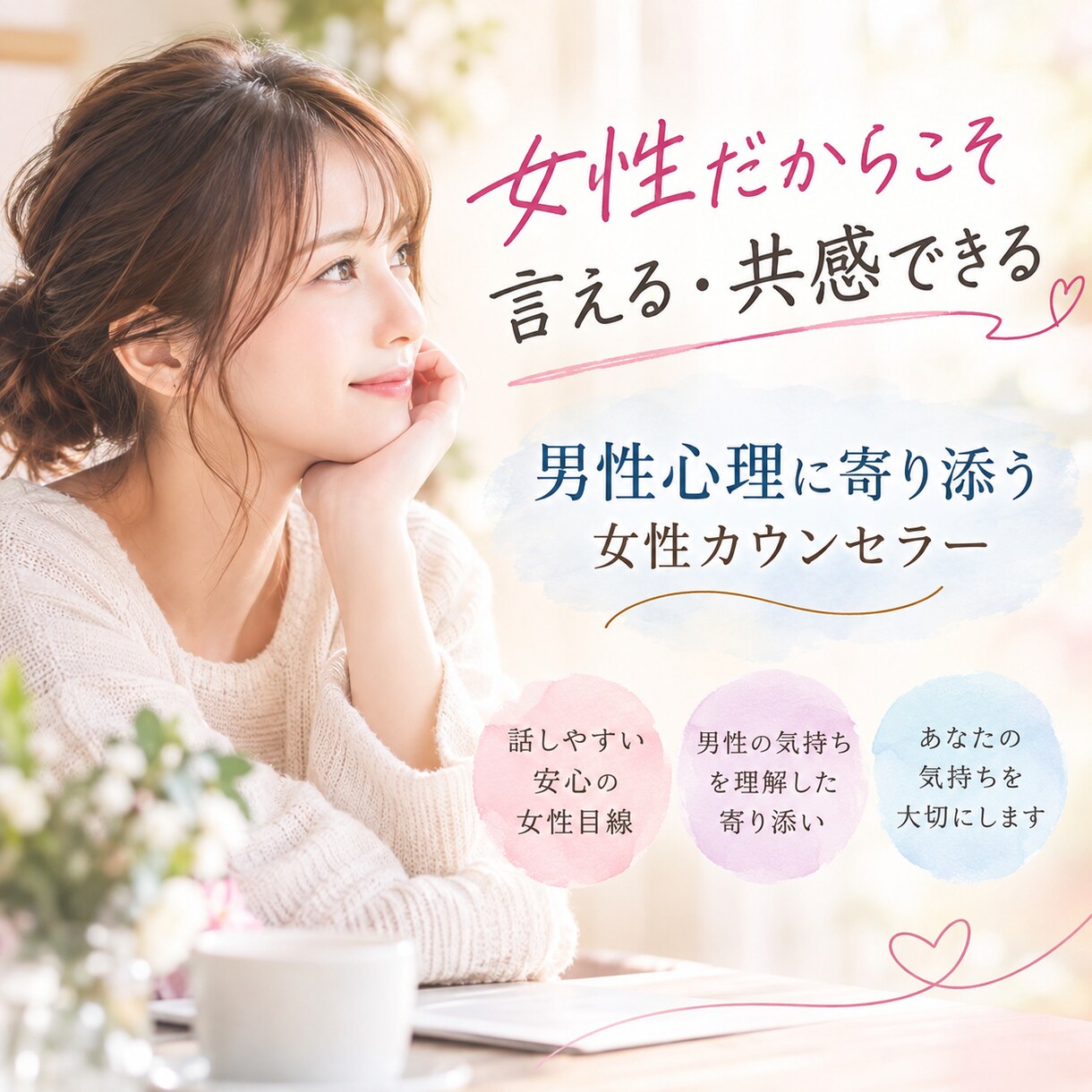男性のお悩みや心のモヤモヤじっくり聴きます 男性だからって我慢してませんか？ イメージ4
