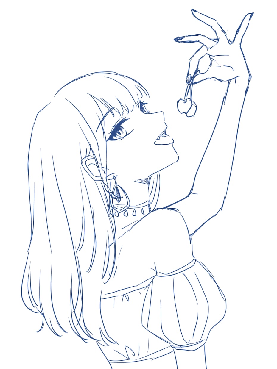 ラフな線画イラスト制作します 描き込まなくてもいいけどビジュアルに起こしたい場合にどうぞ！ イメージ3