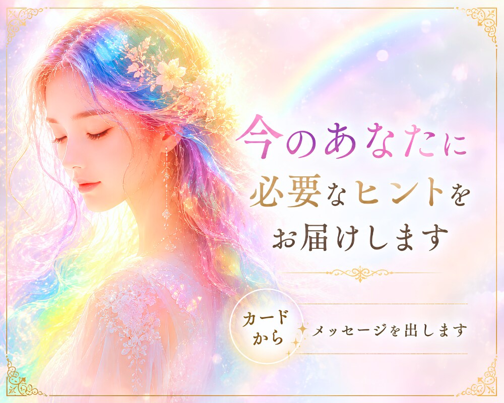 迷いやお悩みへのヒントを届けます ✨カードから今のあなたに必要なメッセージを出します✨ イメージ1