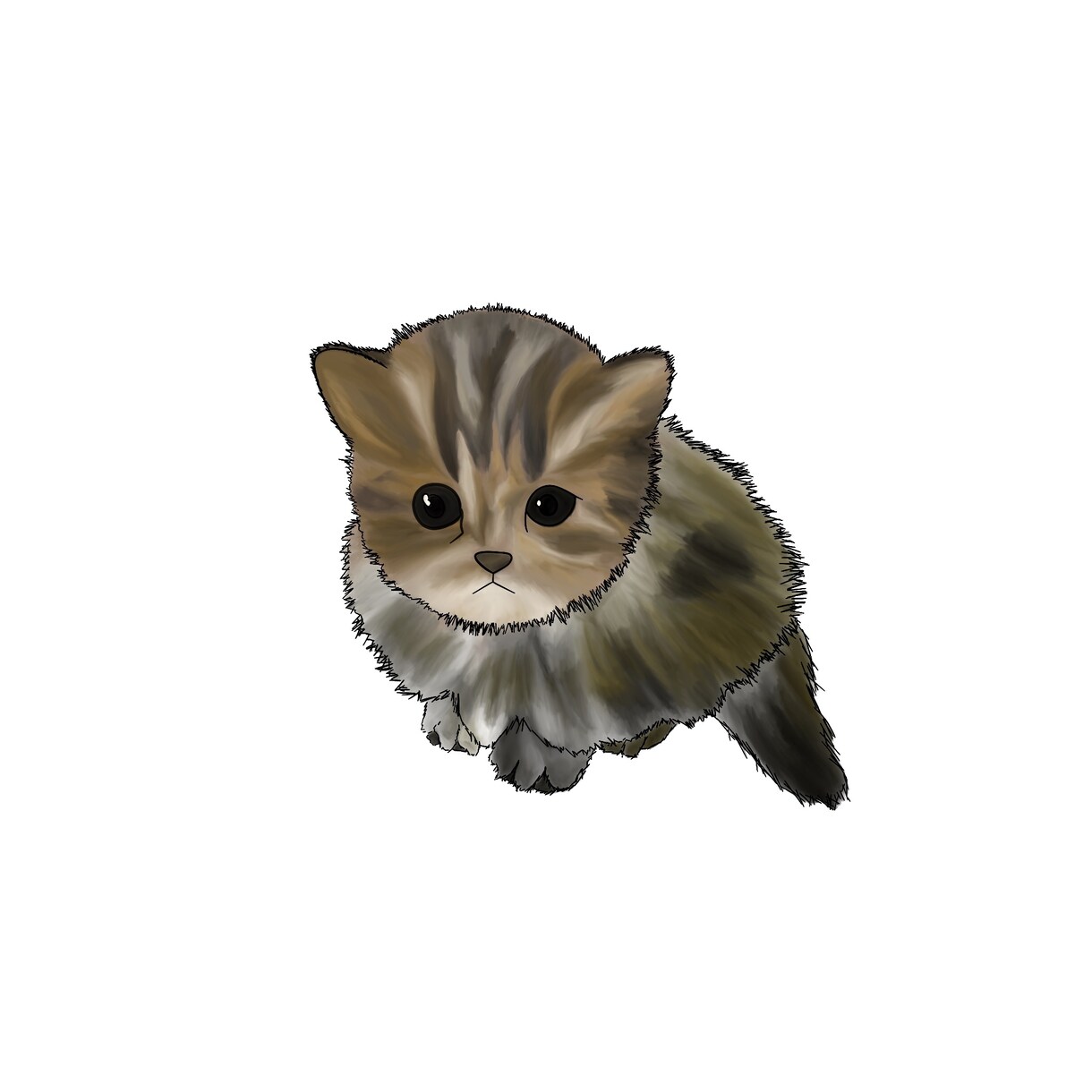 ご自宅の愛するペットを描きます 上手過ぎず、下手過ぎない程よいイラストを提供します イメージ3