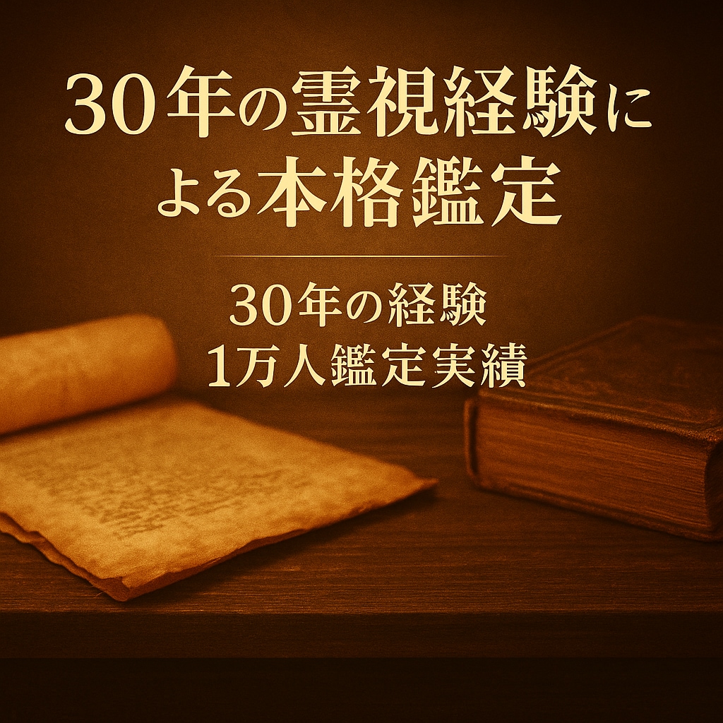 30年の霊視経験による【本格前世鑑定】を行います 魂の記憶を解き明かし、今世での真の使命と才能を導き出します イメージ9