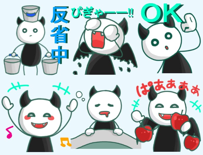 かわいいLINEスタンプお作りします オリジナルでスタンプをお作りします。 イメージ4