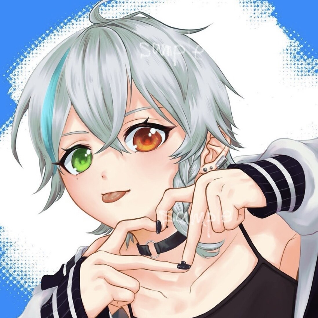 SNSアイコン描きます オリキャラ、似顔絵どちらでも！！ イメージ2