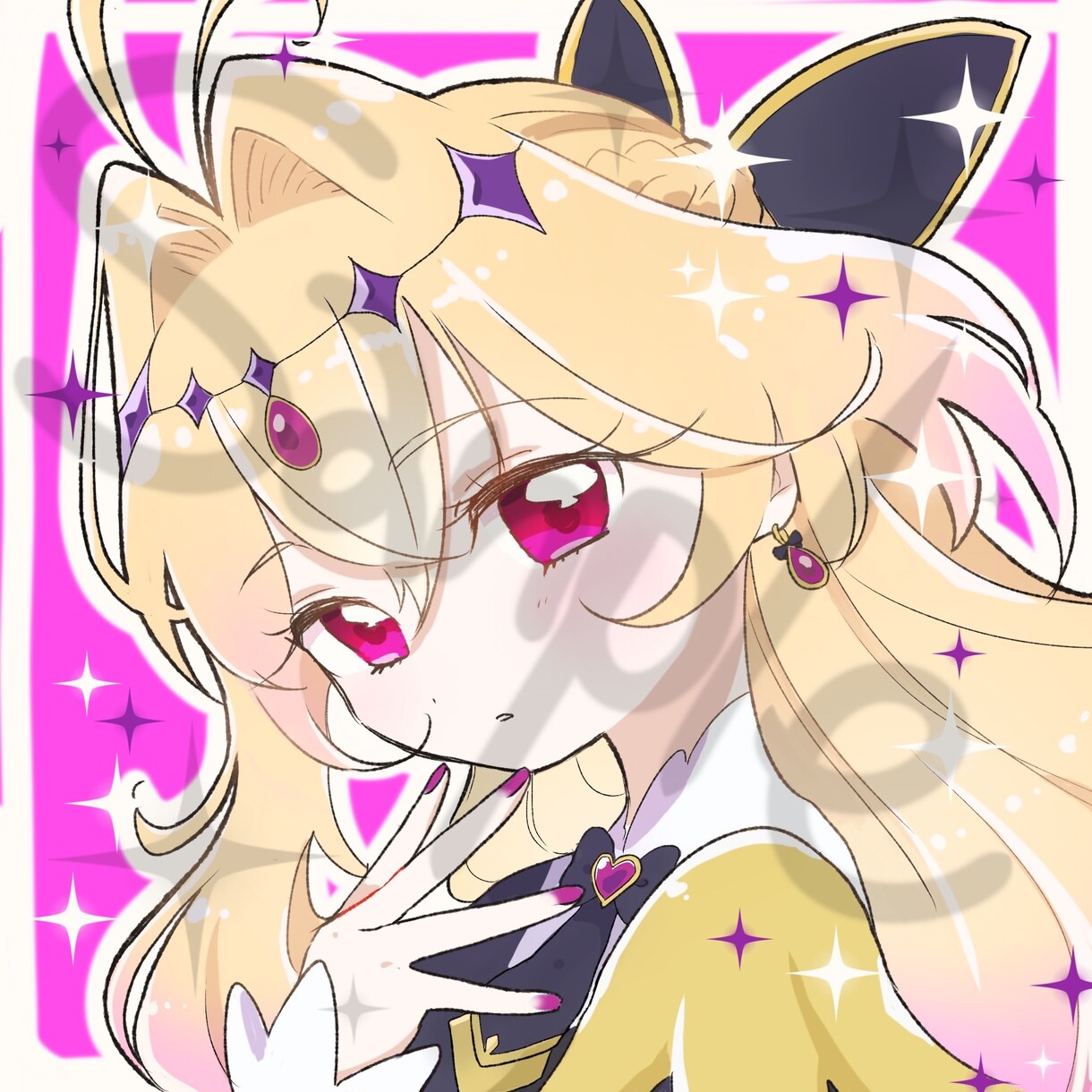 キラキラ可愛い♡オリジナルキャラクターを描きます SNSアイコン、創作キャラ、活動用イラストなどにおすすめ！ イメージ6