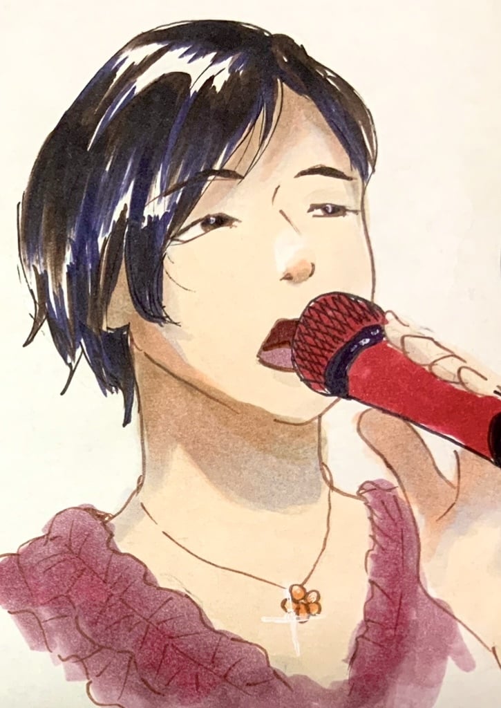 その一瞬を描きます 写真の一瞬の表情、楽しんでいる顔を似顔絵で描きます イメージ4