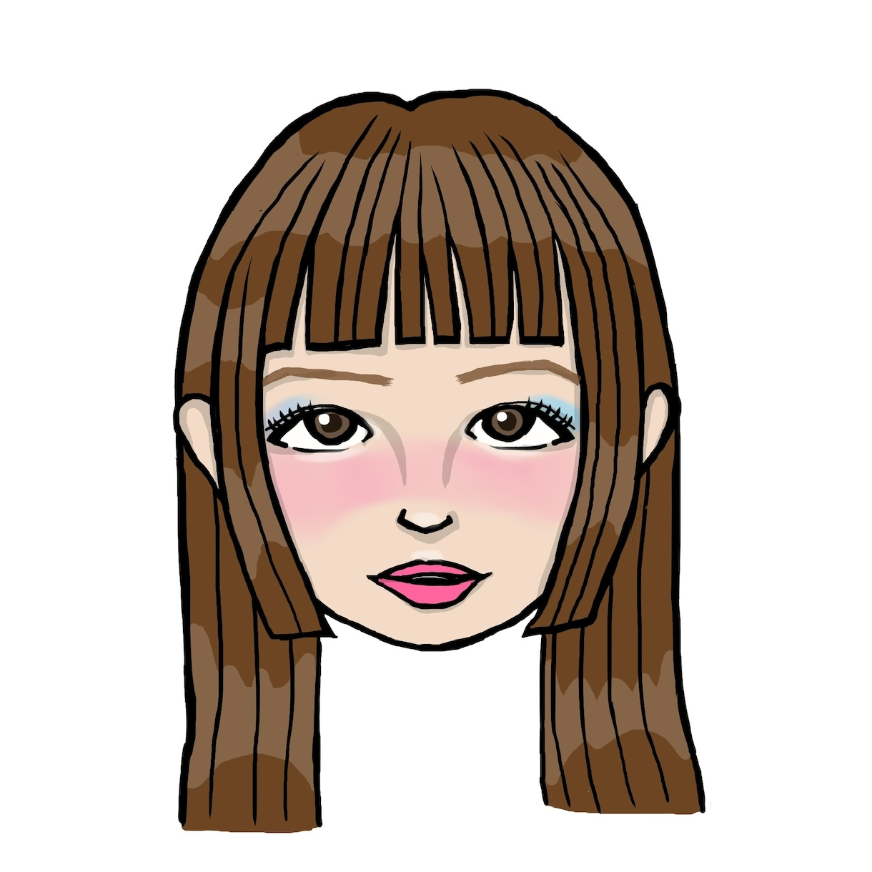 オシャレなイラストアイコン描きます SNSのアイコン用など、あなたの似顔絵描きます！ イメージ2