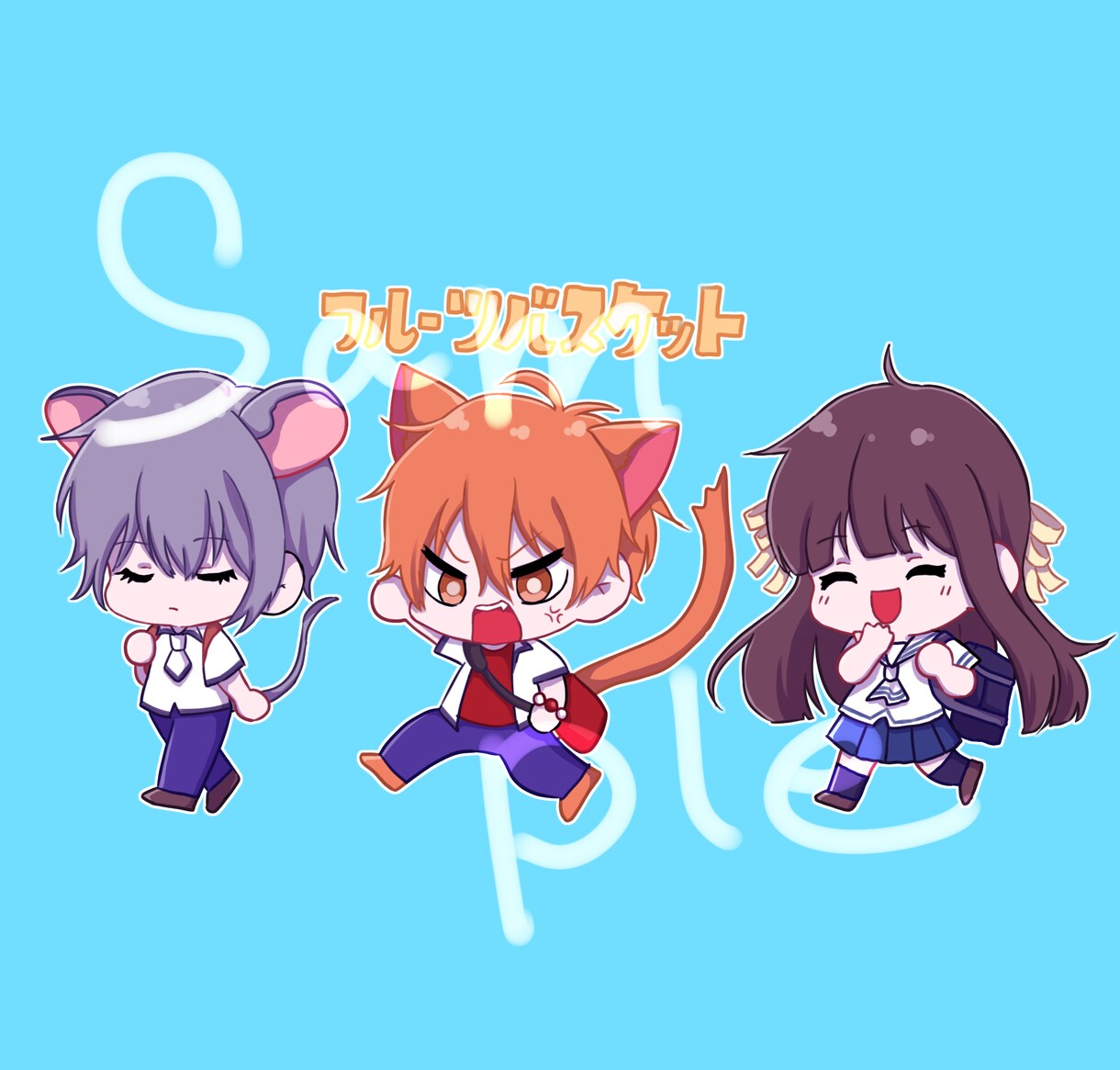 アイコンなどに！SDキャラ描きます お好きなキャラのSDキャラ描きます イメージ3