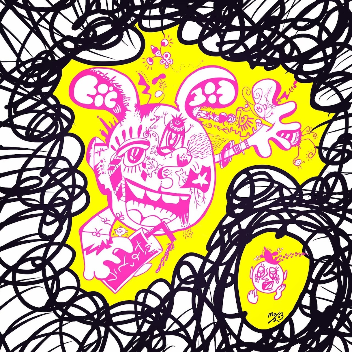 ユニークで個性的な絵を描きます 個性丸出しのイラスト描きます！ イメージ8