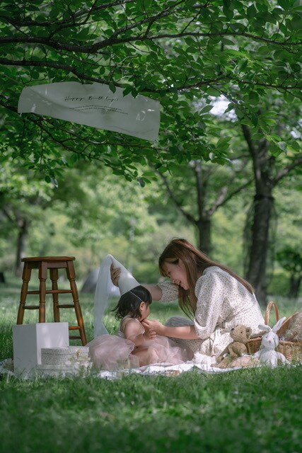 お子さんの誕生日、おしゃれに残すお手伝いしますます 2児の現役ママフォトグラファーがサポート！ イメージ7