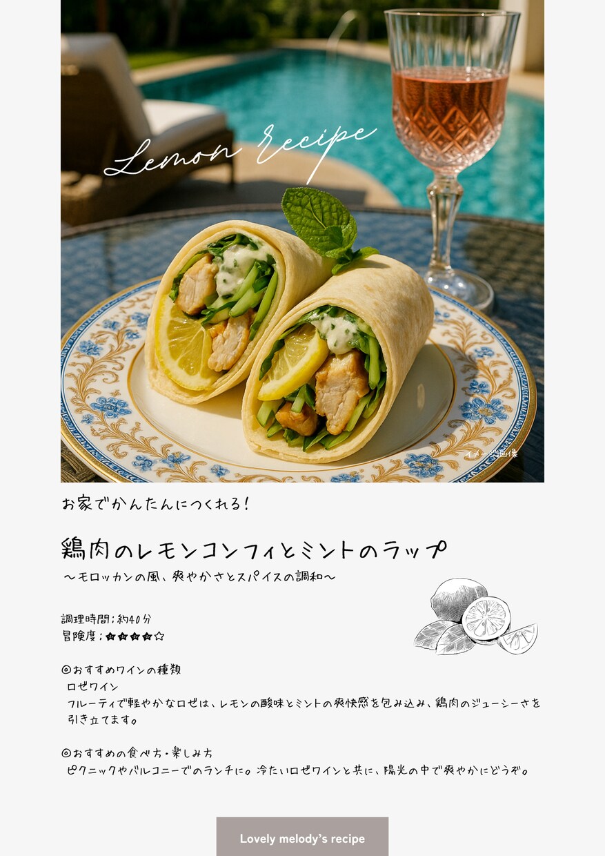 PDF不要／乾杯♪ワインに合うレシピをお届けします 乾杯♪簡単レシピ×ワインでちょっぴり贅沢なひとときを…♡ イメージ4