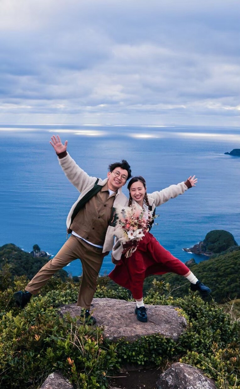 鹿児島の自然で前撮りロケーション撮影します つながりを大切に、特別な瞬間を残す イメージ4