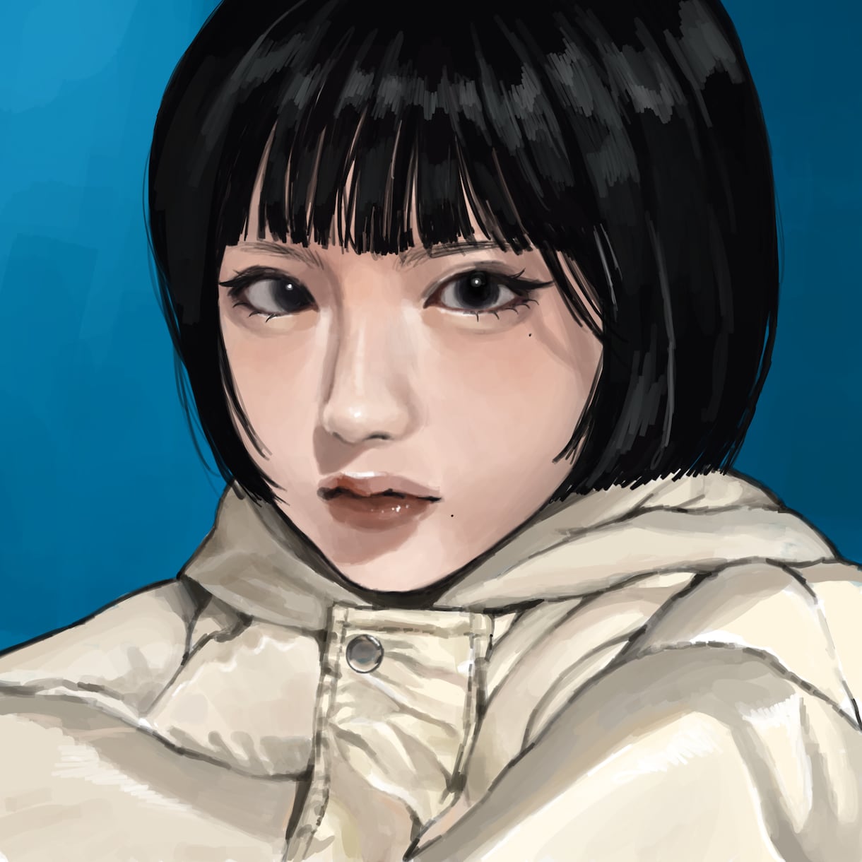 厚塗りで絵を描きます リアル調の人物画が得意です、ご依頼お待ちしております！ イメージ7