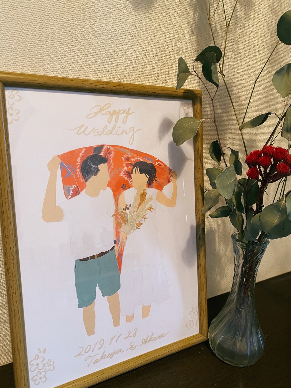 ウェルカムボードのイラスト作成します データ納品！追加料金はなし！♩ イメージ2