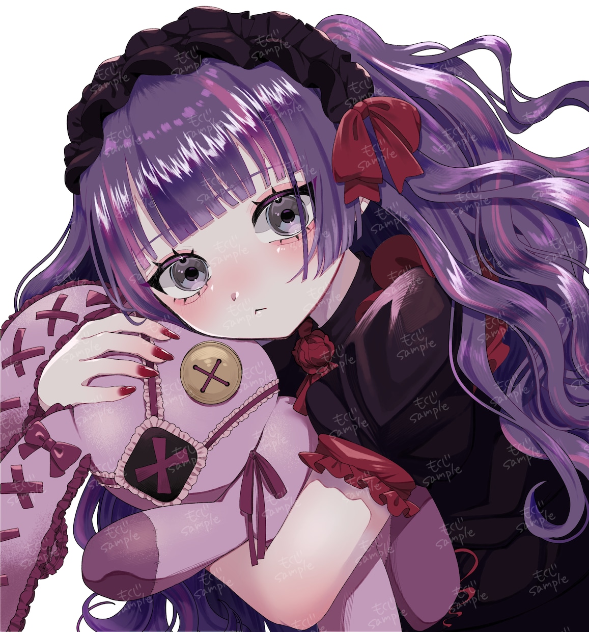 アイコンイラスト作成します 貴方だけの病みかわキラキラをお届けします♡ イメージ1