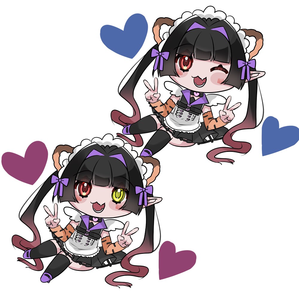 かわいい！V用・アイコン用のSDキャラ描きます 可愛い系のイラストを得意としています！ イメージ3