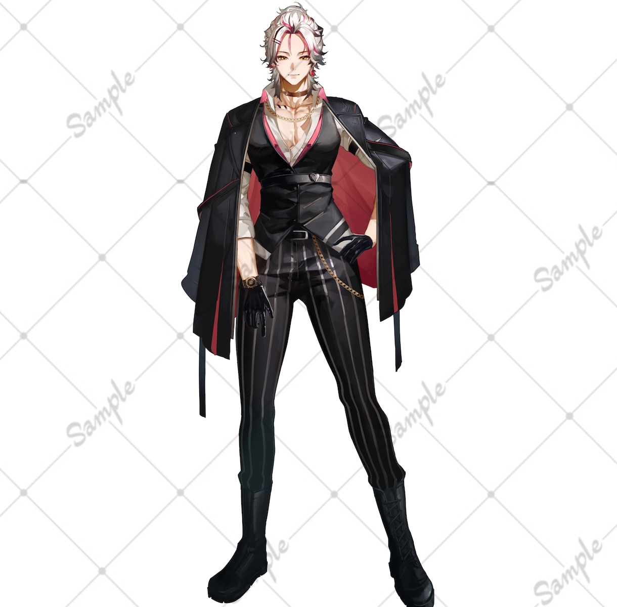 かっこいいキービジュやキャラデザなど描きます お好みのオリジナルキャラクターで描きます イメージ10
