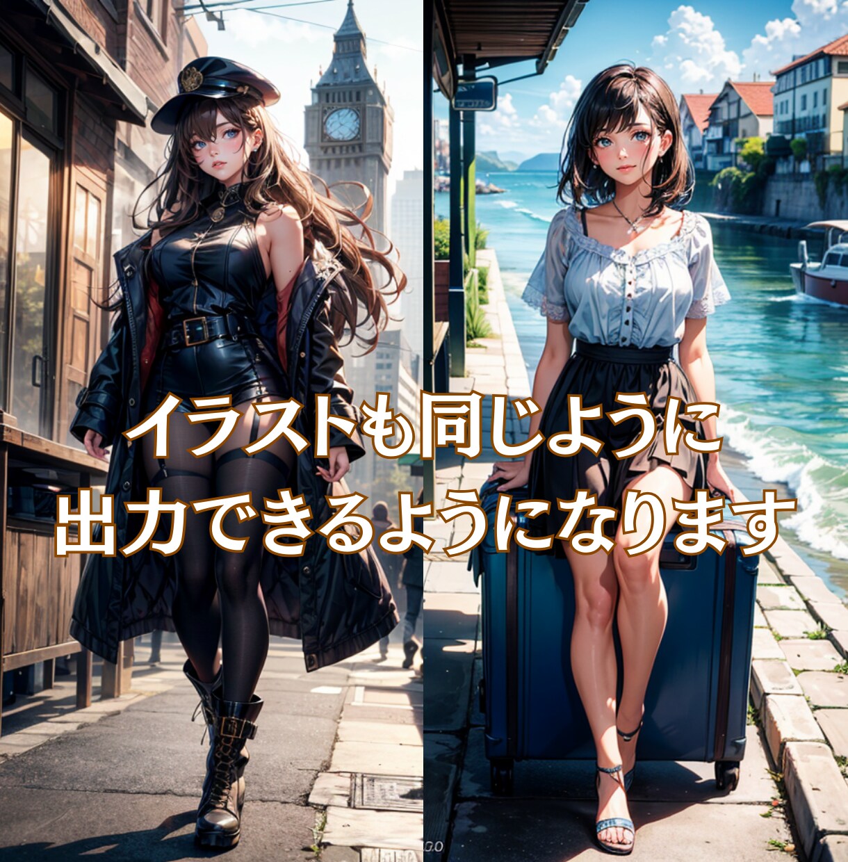 知識０で大丈夫！AI美女生成のスタートを教えます 環境構築から基本操作まで、わかり易く丁寧に指導します！ イメージ7