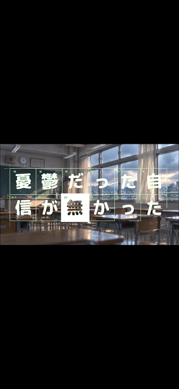 歌詞が映えるリリックビデオ制作します アイドル・アーティスト向けに制作します！ イメージ2