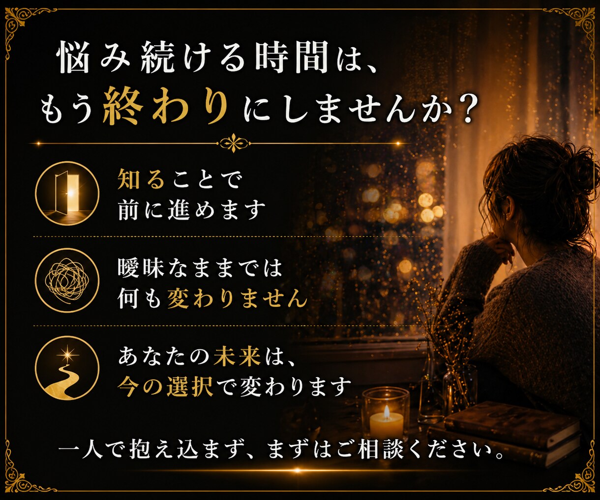 不倫相手の本音と今後を視ます タロットで今の流れから未来を丁寧に読み解きます イメージ10