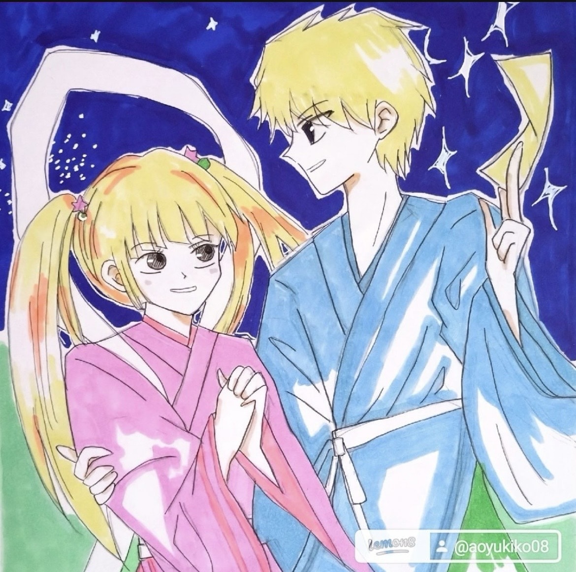 個人鑑賞用の、イラスト描きます 女性、男性、女の子、男の子描きます。 イメージ1