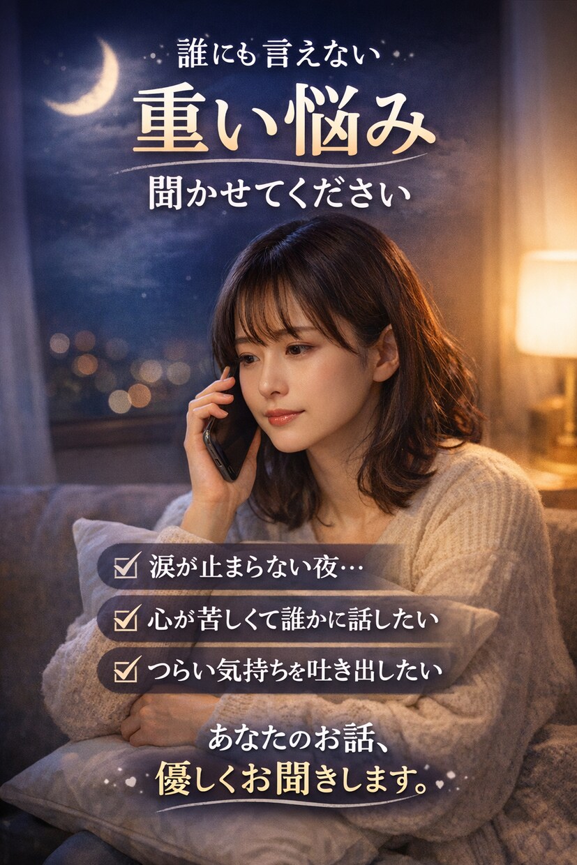 お悩み聞きます 片親で育ってきた私があなたに共感できると思います イメージ1