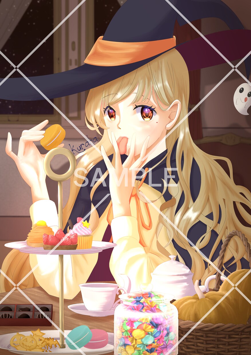 彩度高めのかわいらしい女の子のイラスト描きます カラフルで可愛らしいイラストを用途に合わせて制作します！ イメージ1
