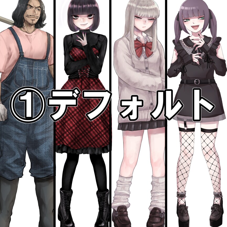 立ち絵、アイコン、キャラクター制作いたします 〈厚塗り、アニメ塗り、アメコミ風何でも〉 イメージ2