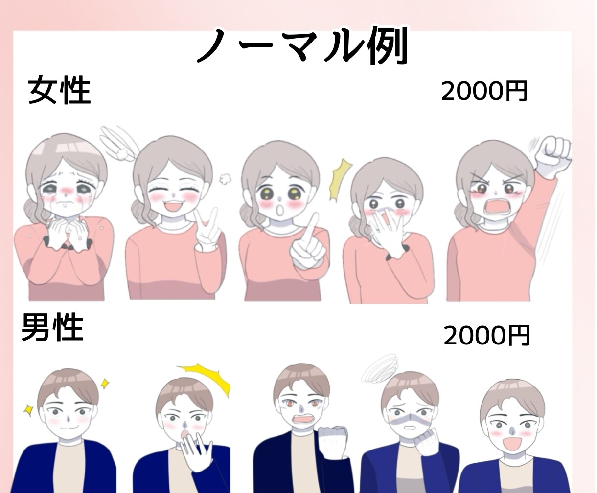 起業で顔出し無しで差別化するためのイラスト描きます あなたらしさを全面に・完全オーダーメイドで差別化を！ イメージ7