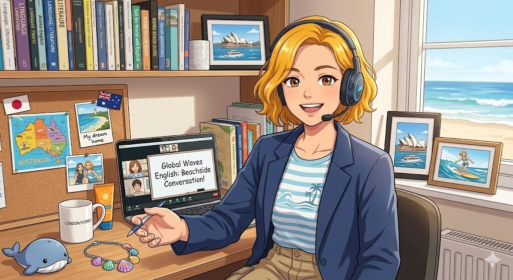 IELTS7.5/日常~ビジネス英語を学べます 海外大卒・現役広告代理店勤務が教える★楽しく自然な英語講座★ イメージ1