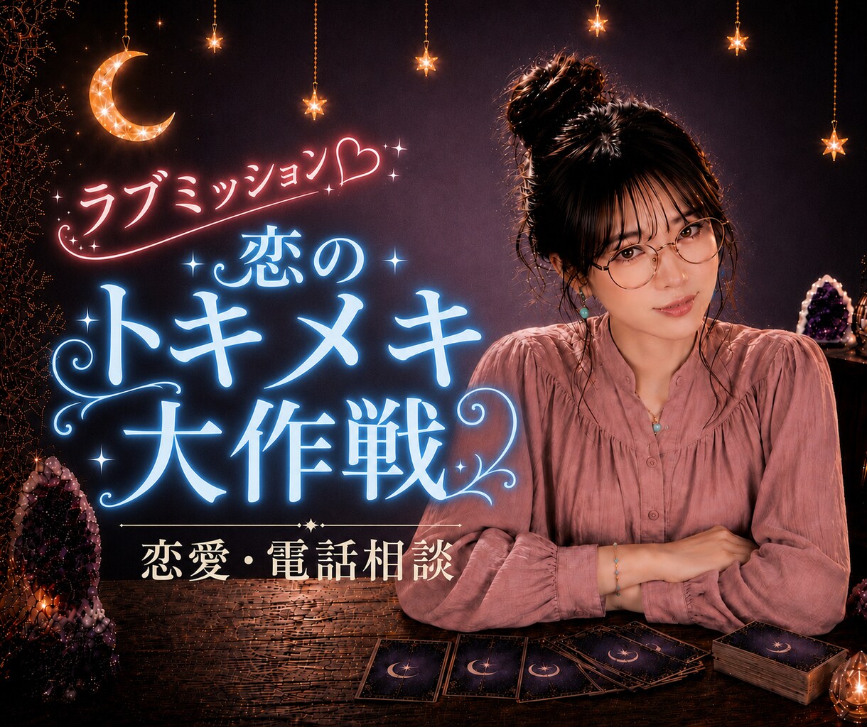今すぐモヤモヤ解消しましょ♡恋の作戦会議、開きます マッチングアプリ・LINE・恋愛の距離感を一緒に整理します♡ イメージ1