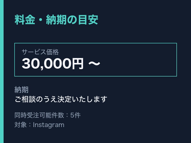 SNSアカウント運用・投稿代行しますます 法人営業の視点で運用設計から投稿まで伴走します イメージ5