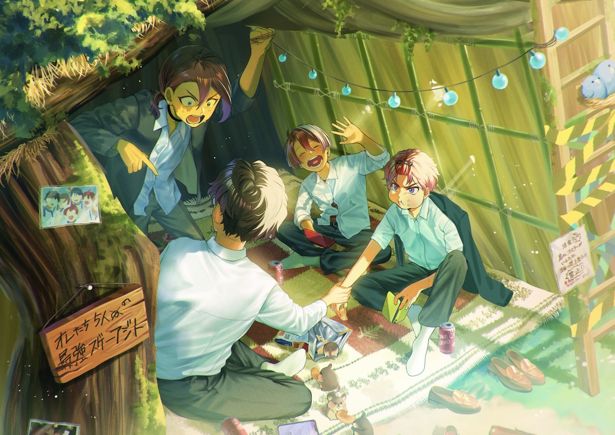 パキッと見やすいイラストを作成いたします 絵柄寄せ可！生き生きとしたイラストを描きます！ イメージ3