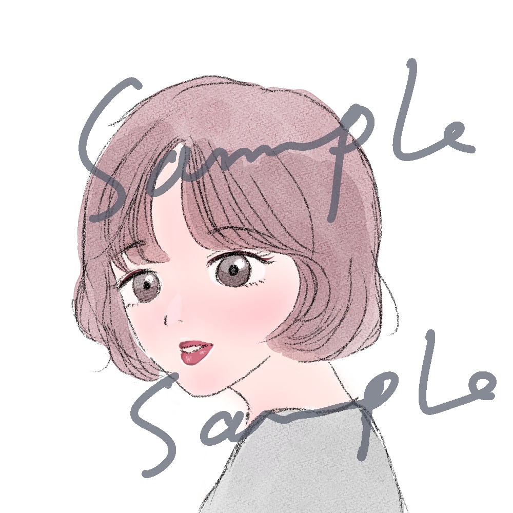 完成品のイラストを販売ます 水彩画タッチの既に完成した作品です。 イメージ1