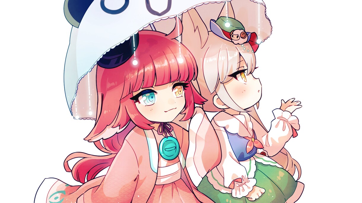 キャラクターイラスト作成します ポップで可愛い表情豊かなキャラクター描きます イメージ4