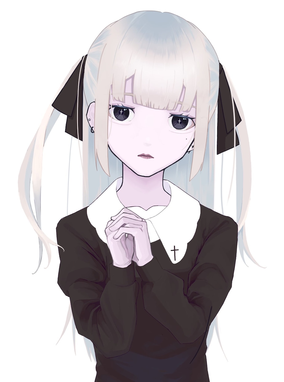 美麗なバストアップイラスト制作します あなたのオリキャラを美しく可愛く描きます イメージ8