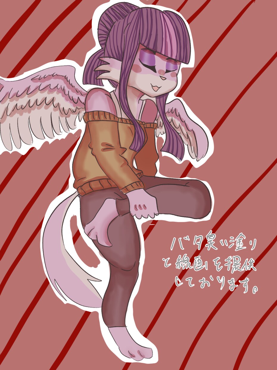 病んでるイラストアイコン描きます 貴方のオリキャラ人外をリメイクします! イメージ6