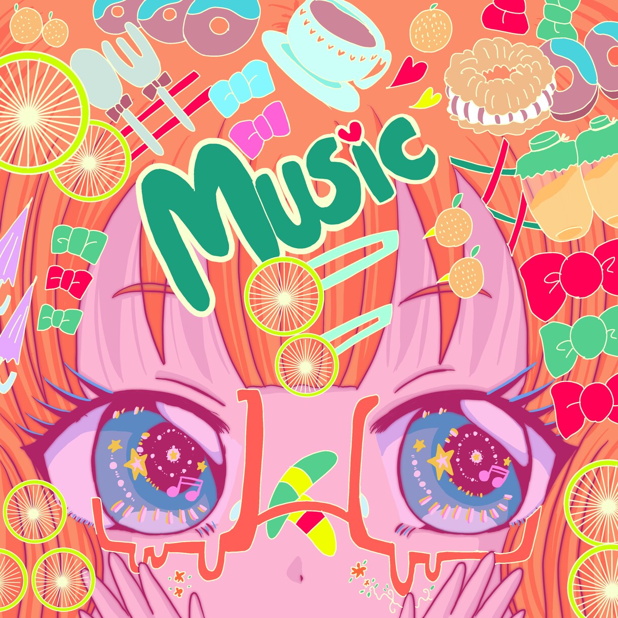 CDジャケットお描きします パッと目を引く音楽ジャケットをお描きします！ イメージ2