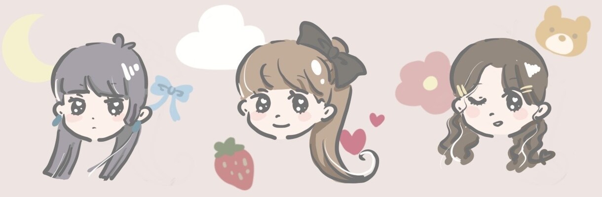 商用利用可！かわいいSNSアイコンの作成承ります ゆるかわな似顔絵ご希望の方はぜひ！ イメージ4
