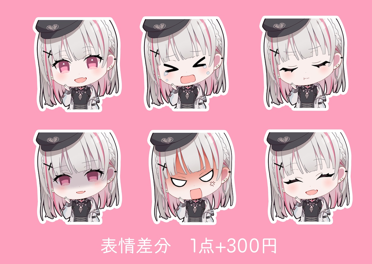 商用⭕️かわいいミニキャライラスト制作します いろんなシーンで利用できる全身ミニキャラを制作します♪ イメージ5
