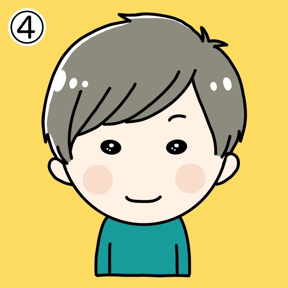 ゆるタッチでかわいい似顔絵アイコン作成します 雰囲気が似てる！自分だけのキャラアイコンいかがですか？ イメージ6