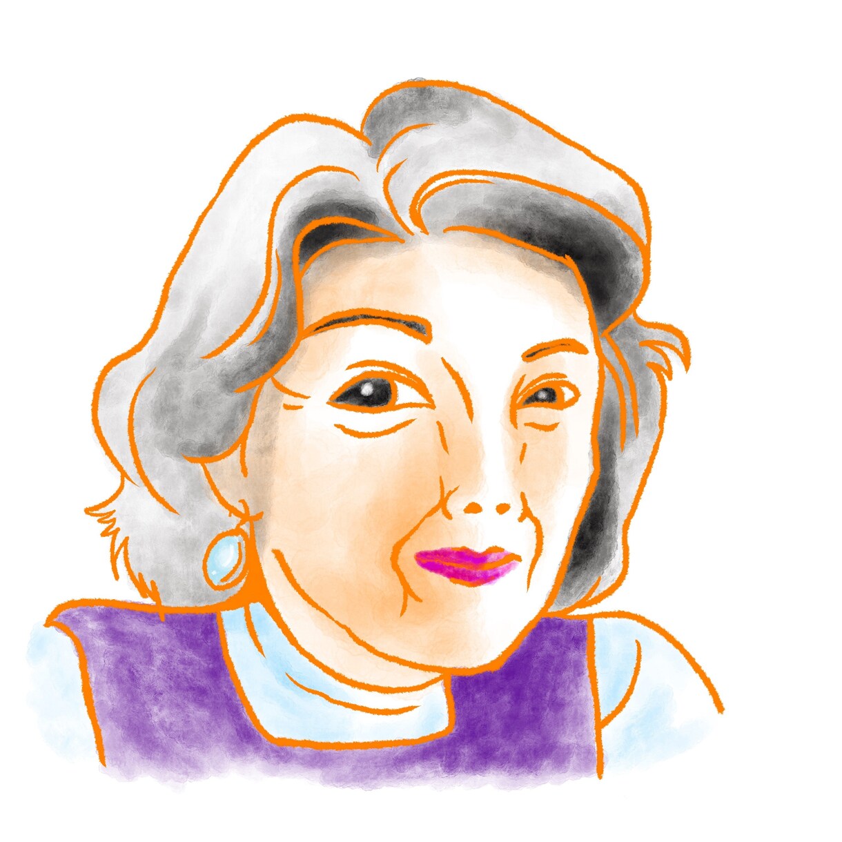 本人もにっこり☆ほっこり似顔絵を描きます プロのイラストレーターによる似顔絵を、オーダーメイド！ イメージ7